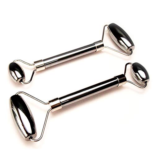 テラヘルツ鉱石 マッサージ 【本物保証】【高純度】【メタリック光沢】 (美顔ローラー)