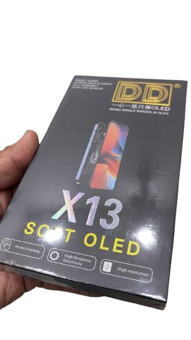 Image of DD Display Compatible for iPhone 13 (Soft OLED) Screen Assembly with Touch Digitizer Full LCD Combo | High Brightness | Sensitive Touch | Black