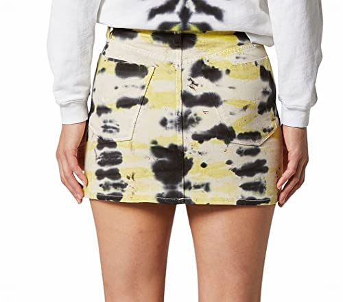 HUDSON Women's The Viper Mini Jean Skirt2