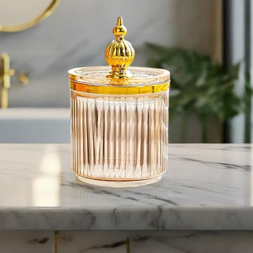 Organizador con tapa transparente para guardar cosméticos sin polvo 8