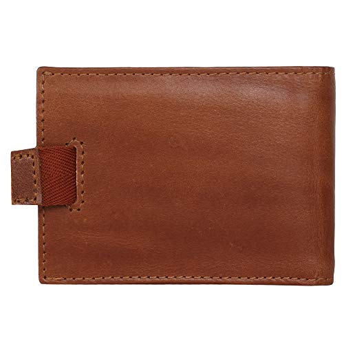 Pitaara Genuine Leather Slim Hand Crafted Minimalist Front Pocket Bifold Wallet with RFID Blocking For Men2