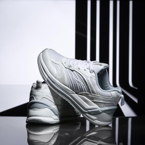 Image of ASIAN Powerkick-05 Running Shoes for Men | Breathable Mesh Knit Sports Shoes | EVA Midsole for Energy Return | Memory Foam Sneaker for Boys | Ideal for Gym, Sports, and Training