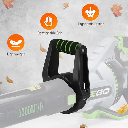 Image of Ergonomic Leaf Blower Handle 2.0 - Lightweight Back-Saving Grip with Shoulder Strap - Fits EGO LB5300, LB5800, LB6150, LB6500, LB6504, LB6700, LB7654, LB8800, LB8803 - Especially for Women and Seniors
