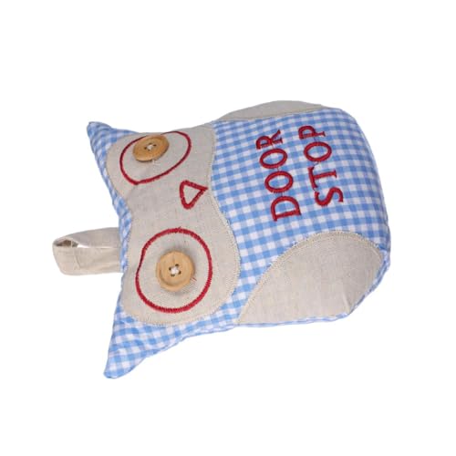 Butoir de porte hibou lesté anti-claquement pour chambre