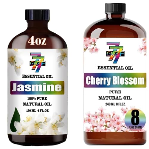 Set de Aceites Esenciales Cerezo y Jazmín 2 botellas