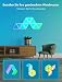 Govee Glide Triangle LED Light Panels, Smart RGBIC Wandleuchte Innen Lichtpanel Wi-Fi Dimmbar DIY, Music Sync, funktioniert mit Alexa und Google Assistant, für Gaming und Weihnachten Deko, 10 Panels