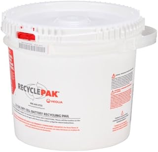 SUPPLY-041 3.5 GAL Dry Cell Battery Recycling Pail