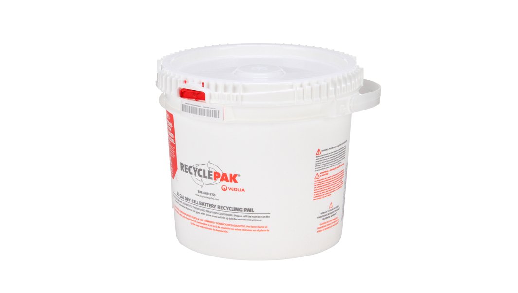 SUPPLY-041 3.5 GAL Dry Cell Battery Recycling Pail