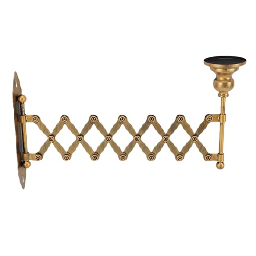 Candelabro extensible de pared: aplique de hierro ajustable para hoteles elegantes 4