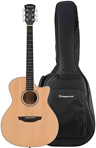 Orangewood Rey Cutaway Style Acoustic Guitar with Spruce Top
