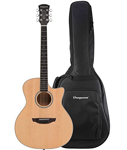 Orangewood Rey Cutaway Style Acoustic Guitar With Spruce Top #TOP25