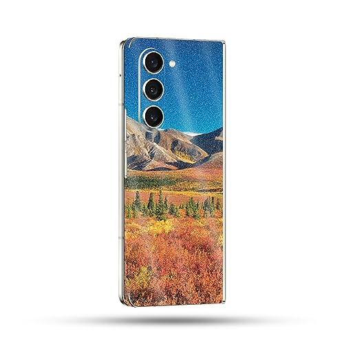 Image of MightySkins Glossy Glitter Skin Compatible with Samsung Galaxy Z Fold 5 Full Wrap - Denali Dreams | Protective, Durable High-Gloss Glitter Finish | Easy to Apply & Change Styles | Made in The USA