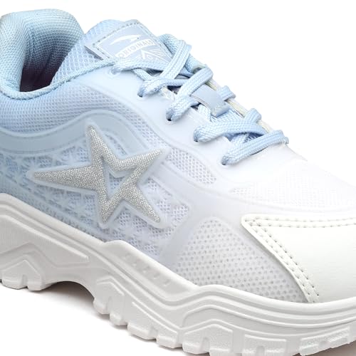 Image of ASIAN Women FLORA-04 Casual wear Running Shoes with Laces for Ladies, Lightweight and Comfortable Shoes Gym and Sports Shoes for Women & Girls with Stylish and Trendy Design