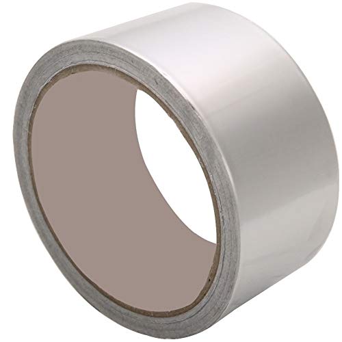 Preisvergleich Produktbild Silberner Aluminiumfolienkleber Heizungskanal Repariert Reflektor-Dichtungsrollenband 48mm X 17m Schild (Color : Silver)