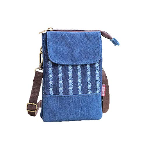 Small Cellphone Purse Wristlet Pouch Wallet Crossbody Bag Coin Card Holder with Wrist Shoulder Strap Zipper Pockets for Samsung S20, Note 9 / Motorola G Stylus G8 Plus LG Stylo 5 OnePlus 7 Pro 7T 6T