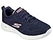 Skechers Women's Go Walk Joy Violet Sneaker, Navy/Pink, 6