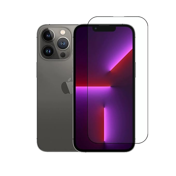 Image of U&I 10H Tempered Glass Screen Protector Compatible for iPhone 13 Pro Max with Edge to Edge Coverage (6.7 Inches)