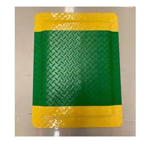 Tapis conducteur antifatigue contre le mal de dos en atelier industriel