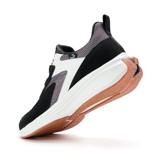 Image of Men's Hands Free Shoes - Slip-On Sneakers with Innovative Design No-Tie Laces No-Bend Convenience Walking Shoes for Men
