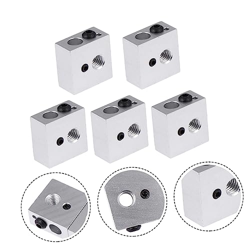 Mobestech Heater Block Accessories Hot End Heater Aluminum Block for Mk7 3d Printer