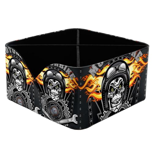 Fournitures de bureau vintage : offrez cet狐organiseur tête de mort unique - 2