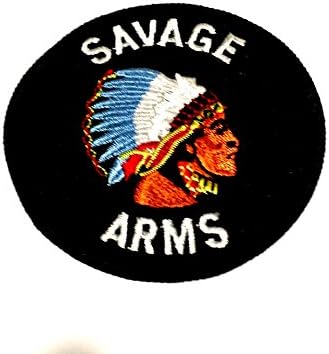 Round Embroidered Logo Patch 3" Diameter 2 Pack