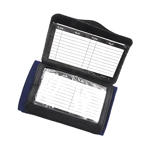 VICASKY Football Coaching Wristband Pro Board Basketball Playbook Clip Multi-sport Wristband for Adults Compartments