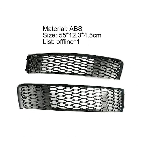 Rejilla parachoques delantero Q7 Sport 2010 2011 2012 2013 2014 2015 Black R 4
