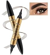 Crayon à sourcils à double extrémité, ligne à sourcils imperméable et stylo pour sur...