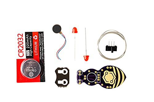 Learn To Solder Kits Jitterbug Soldering Kit | Diy Electronics Projects For Beginners | Adults & Kids Stem Practice Science Project | Electronic Vibration Motor Circuit Boards With Battery #TOP2