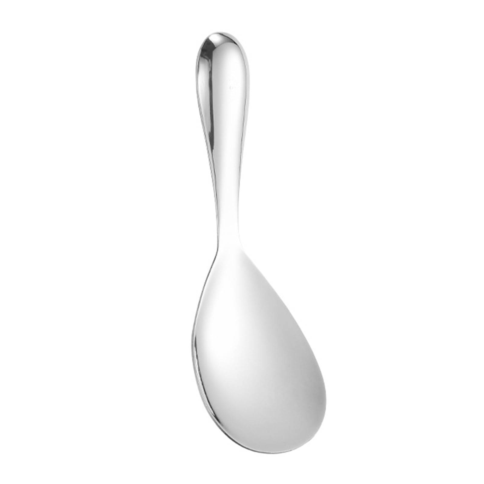 Rice Paddle Spoon Stainless Steel Rice Spatula Thickened Non Rice Scooper for Rice Mashed Potato Salads Kitchen Utensils