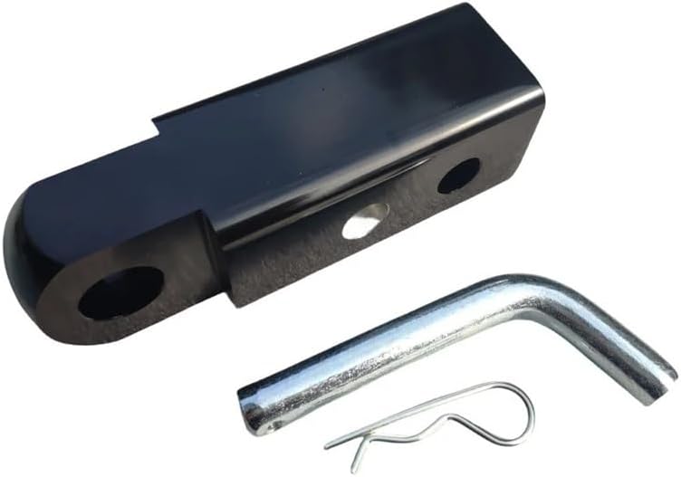 OUTMX 18000 Lbs 2 Inch Shackle Hitch Arm Receiver Towing Trailer Tow Hitch Trailer Hooks Tow Bar with Two Hole Adjust Pitch-Row