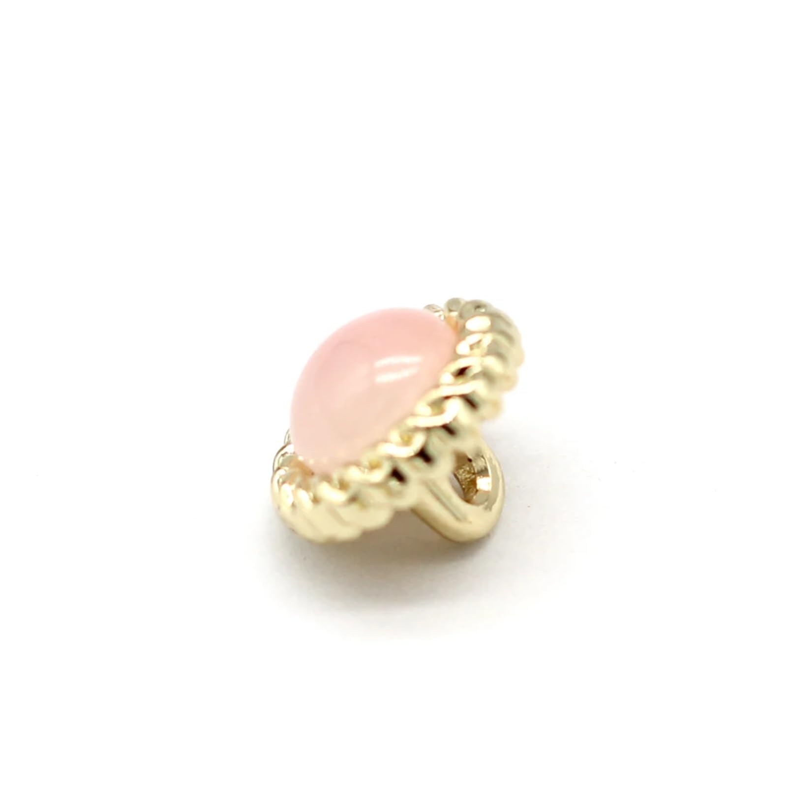Bottoni in metallo dorato con perle, 11 mm, 100 pezzi, per camicie e vestiti vintage | Bottoni vintage dorati con perle, rotondi da 11 mm, 100 pezzi per progetti di cucito per camicie, abiti, polsini, colletti.