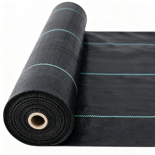 Heavy Duty Weed Barrier Fabric, Landscaping Fabric, Commercial Grade Weed Block Cloth...