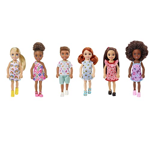 Muñeca Barbie Chelsea Vestido Arcoíris 15.7 cm miniatura 7