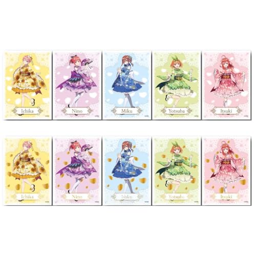 【公式】映画 五等分の花嫁_ミニクリアポスターコレクション 1pcs colleize 公式グッズ 公式ライセンス