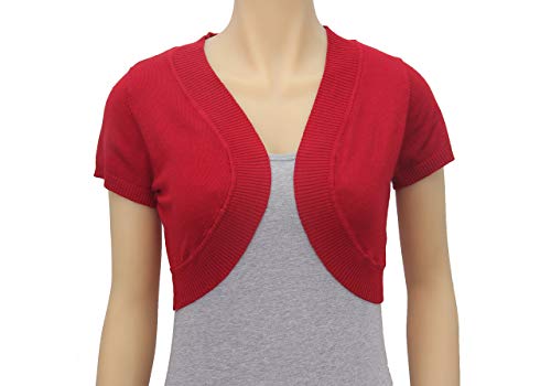 Image of Sofishie Trendy Short Sleeve Shrug Open Cardigan