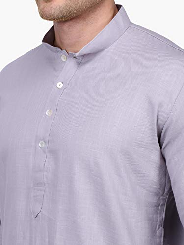 Image of Rajubhai Hargovindas Men's Premium Cotton Solid Kurta