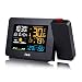 ASY Stazione Meteo Digitale Wireless Meteorologica Professionale con Sensore Esterno Oregon LCD Display Sveglia Tempo Data Temperatura umidità Previsioni