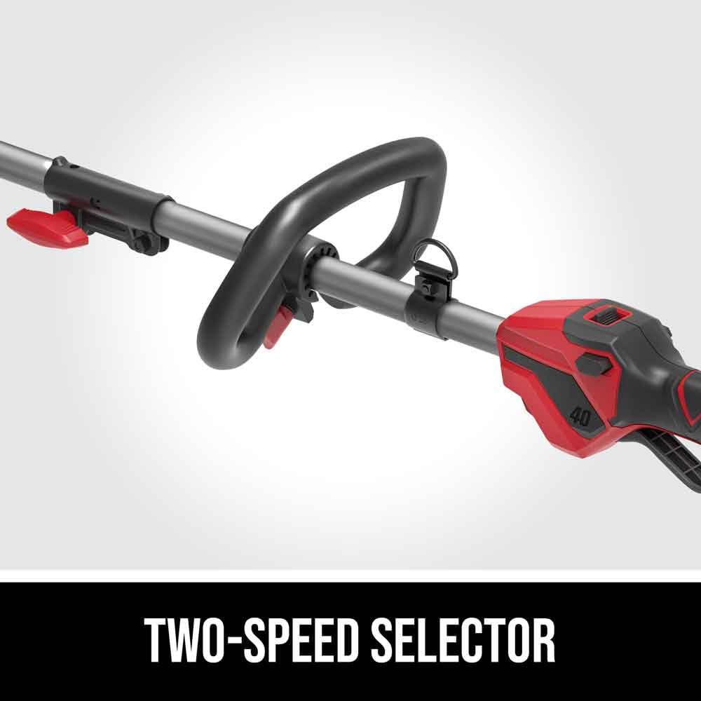SKIL PWR CORE 40™ 12 in. Snow Shovel Attachment, Tool Only-PSS1200C-00 Red