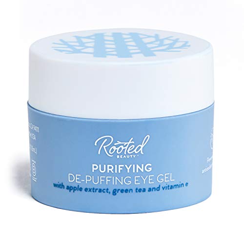 Rooted Beauty Purifying De-Puffing Eye Gel, 0.5 Fl Ounce