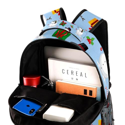 Sac à dos d'école ordinateur portable feuilles vertes 29.4x20x40cm mixte - 4