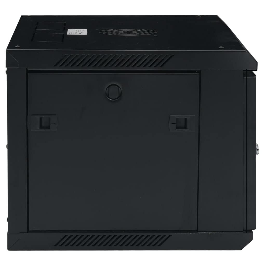 Armoire Réseau, Armoire Serveur Baie de Serveur Coffret Boit de Réseaux Mural 6U 19" IP20 600x450x375 mm