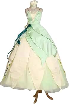 ディズニーキャラクター衣装 緑色ドレス Amazon | [小さな店] ディズニー The Princess and the Frog