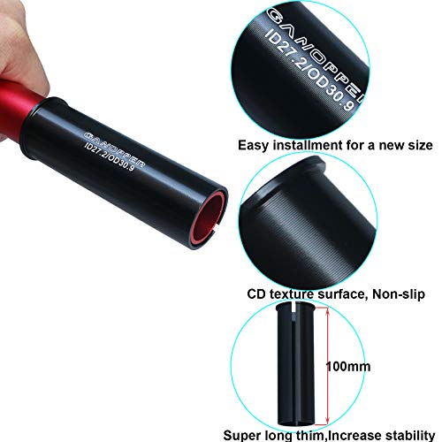 Aluminum Alloy Bicycle Seatpost 100mm 27.2 I.D./33.9 O.D. - Picture 8 of 61