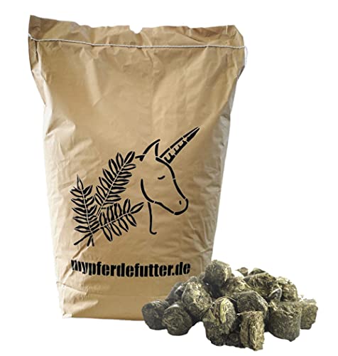 mypferdefutter Heucobs - 20kg - von bayrischen Wiesen - 100% Natur PUR ohne Zusätze und Melasse - staubfrei und besonders schmackhaft Cover