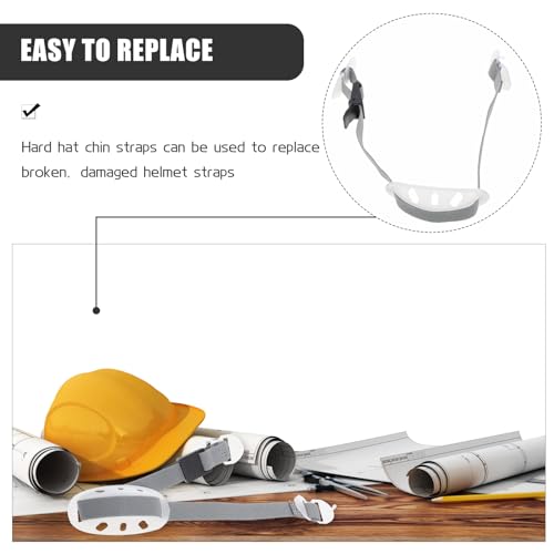 Sangle de menton pour casque de sécurité réglable NUOBESTY avec boucle - 5