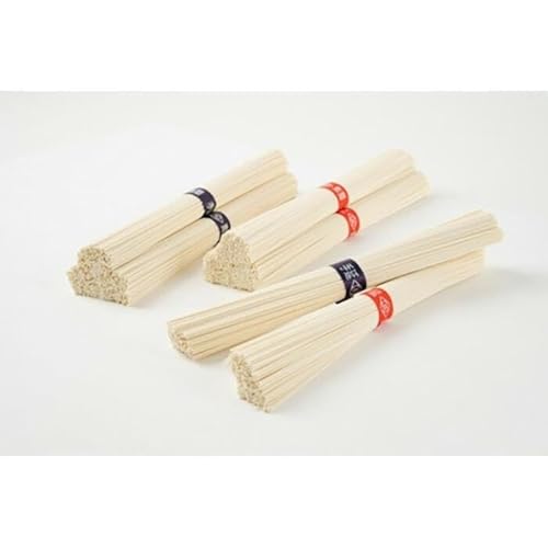 [石井製麺所]手延べ素麺 太麺・細麺セット 各9束(計18束)