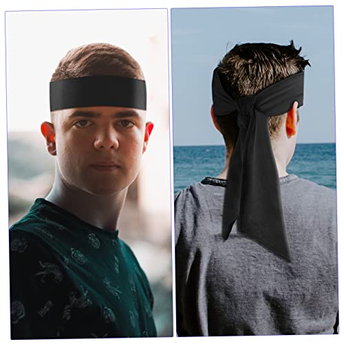 Yardwe 60 Peças Bandana esportiva absorvente de suor faixas de cabelo masculinas faixa de ciclismo d