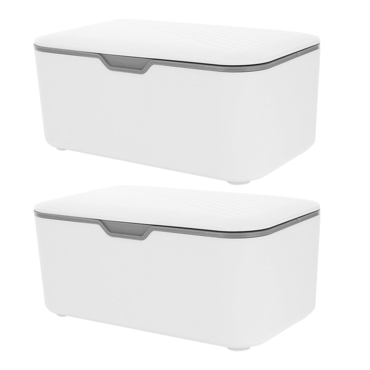 Boîte lingettes bébé pour table à manger et tiroir de commode | Set nomade de 2 - 8